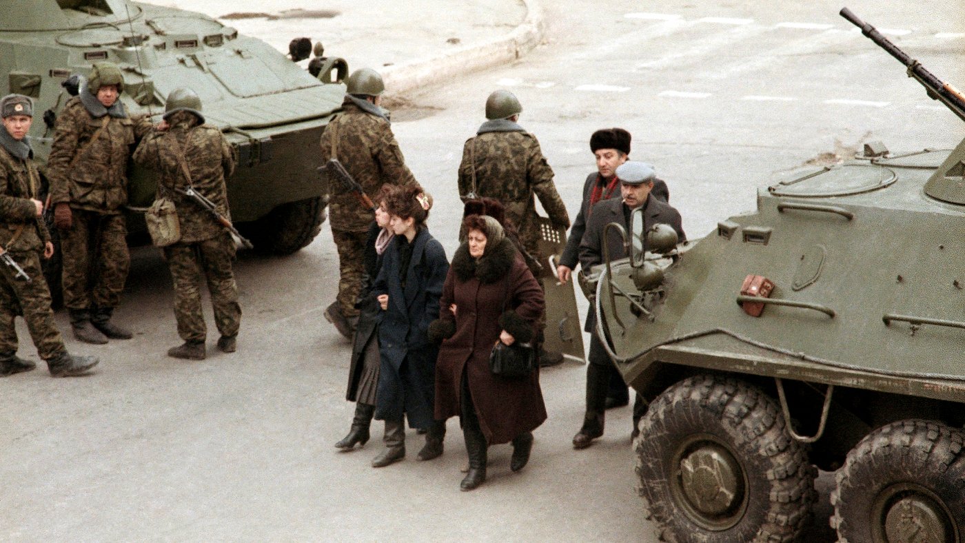 Haciendo historia sobre el suceso de la caída de la URSS, ¿qué pasó en Bakú?