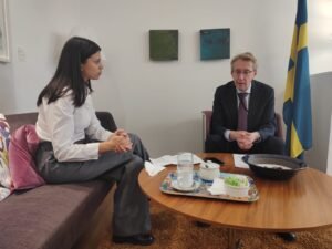 Embajador Torsten Sven Ericsson. La voz de la diplomacia sueca en Argentina
