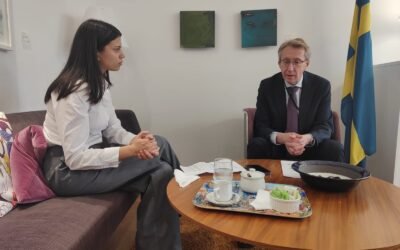 Embajador Torsten Sven Ericsson. La voz de la diplomacia sueca en Argentina
