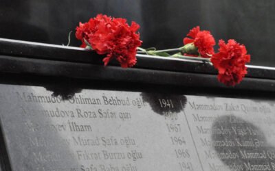 La memoria por el genocidio en Jodyalí en el 34º aniversario